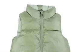 Kids ONLY hedge green frosty green vest